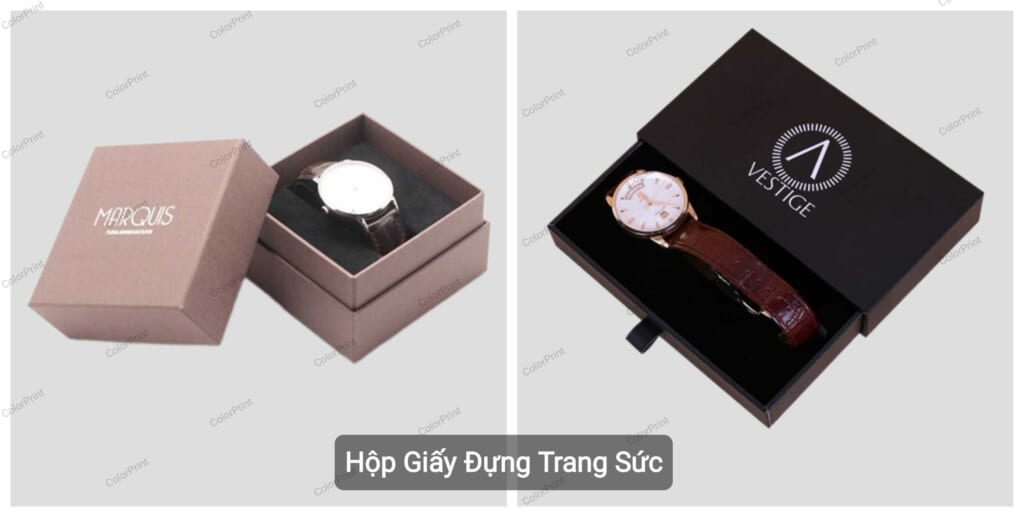 hộp giấy đựng trang sức