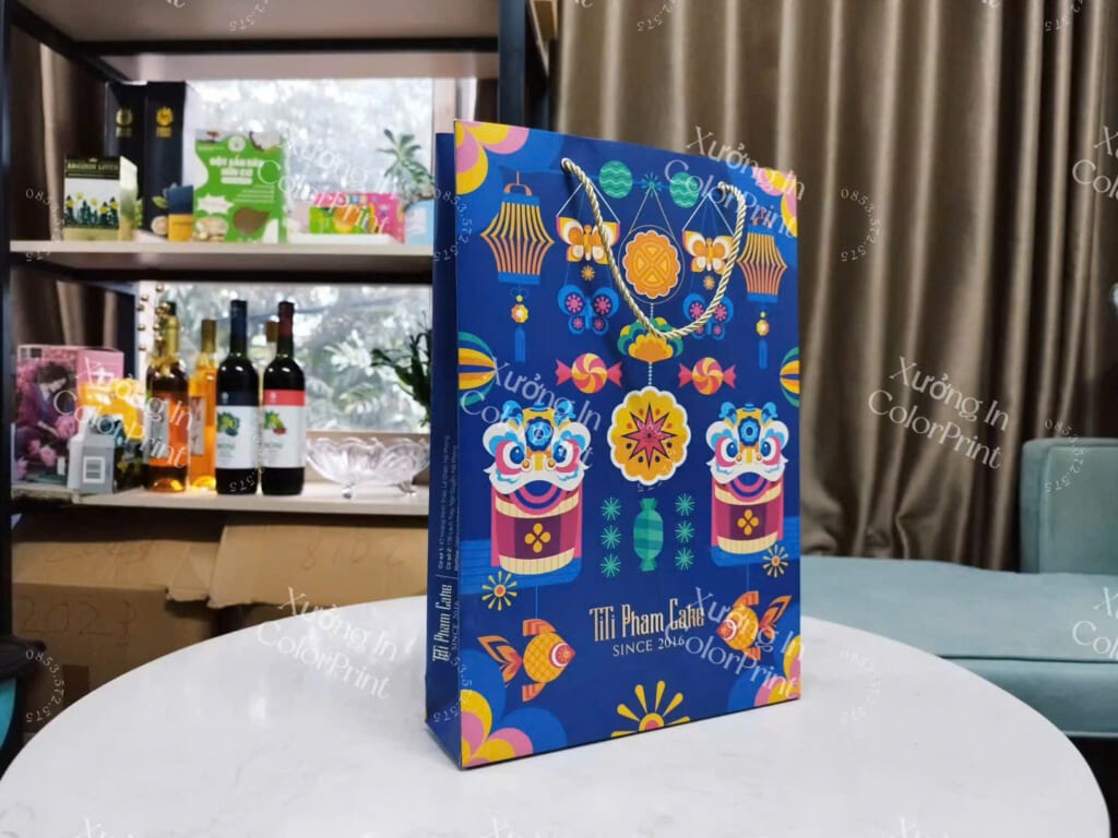 Túi giấy đựng bánh trung thu