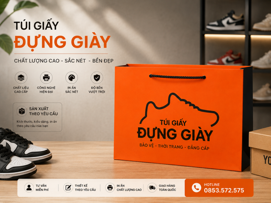 Túi giấy đựng giày