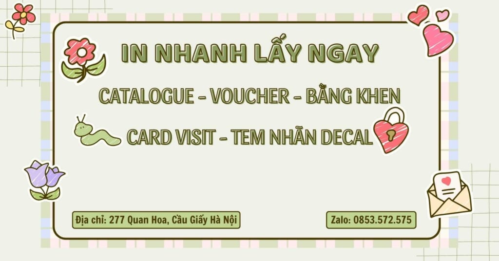 in nhanh lấy ngay