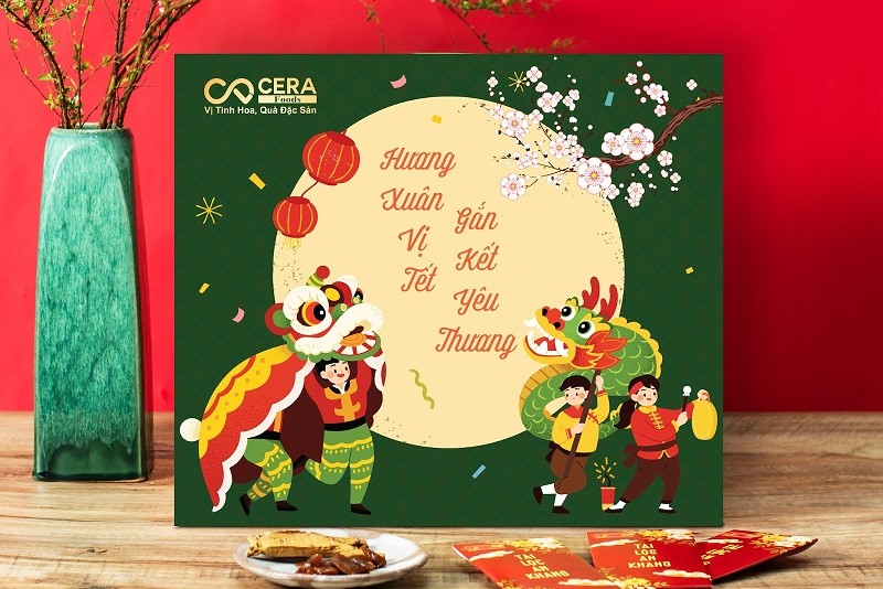 Mẫu hộp quà Tết đẹp