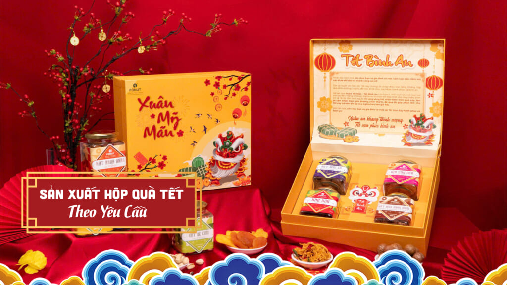 banner hộp quà tết