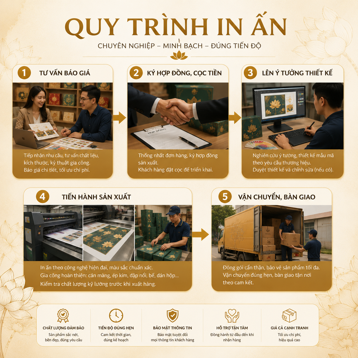 quy trình in ấn